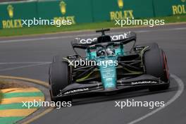 Lance Stroll (CDN) Aston Martin F1 Team AMR23. 01.04.2023. Formula 1 World Championship, Rd 3, Australian Grand Prix, Albert Park, Melbourne, Australia, Qualifying Day.