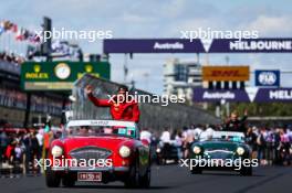 Carlos Sainz Jr (ESP), Scuderia Ferrari  02.04.2023. Formula 1 World Championship, Rd 3, Australian Grand Prix, Albert Park, Melbourne, Australia, Race Day.