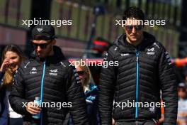 (L to R): Pierre Gasly (FRA) Alpine F1 Team and Esteban Ocon (FRA) Alpine F1 Team on the drivers' parade. 02.04.2023. Formula 1 World Championship, Rd 3, Australian Grand Prix, Albert Park, Melbourne, Australia, Race Day.
