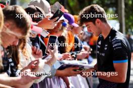 Jack Doohan (AUS) Alpine F1 Team Reserve Driver with fans. 30.03.2023. Formula 1 World Championship, Rd 3, Australian Grand Prix, Albert Park, Melbourne, Australia, Preparation Day.