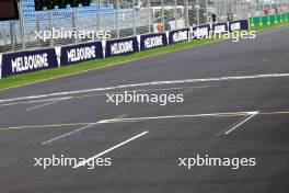 Circuit atmosphere - wider grid slots. 30.03.2023. Formula 1 World Championship, Rd 3, Australian Grand Prix, Albert Park, Melbourne, Australia, Preparation Day.