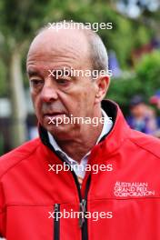 Andrew Westacott (AUS) Australian Grand Prix Corporation Chief Executive Officer. 30.03.2023. Formula 1 World Championship, Rd 3, Australian Grand Prix, Albert Park, Melbourne, Australia, Preparation Day.