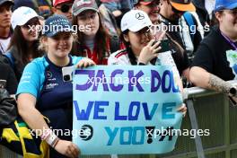 Jack Doohan (AUS) Alpine F1 Team Reserve Driver fans. 30.03.2023. Formula 1 World Championship, Rd 3, Australian Grand Prix, Albert Park, Melbourne, Australia, Preparation Day.