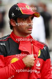 Carlos Sainz Jr (ESP) Ferrari in qualifying parc ferme. 30.06.2023. Formula 1 World Championship, Rd 10, Austrian Grand Prix, Spielberg, Austria, Qualifying Day.