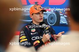 Max Verstappen (NLD) Red Bull Racing in the post qualifying FIA Press Conference. 30.06.2023. Formula 1 World Championship, Rd 10, Austrian Grand Prix, Spielberg, Austria, Qualifying Day.