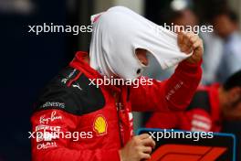 Charles Leclerc (MON) Ferrari in qualifying parc ferme. 30.06.2023. Formula 1 World Championship, Rd 10, Austrian Grand Prix, Spielberg, Austria, Qualifying Day.