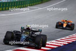 Lewis Hamilton (GBR) Mercedes AMG F1 W14. 02.07.2023. Formula 1 World Championship, Rd 10, Austrian Grand Prix, Spielberg, Austria, Race Day.