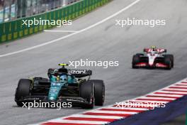 Fernando Alonso (ESP) Aston Martin F1 Team AMR23. 02.07.2023. Formula 1 World Championship, Rd 10, Austrian Grand Prix, Spielberg, Austria, Race Day.