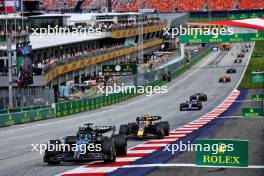 George Russell (GBR) Mercedes AMG F1 W14. 02.07.2023. Formula 1 World Championship, Rd 10, Austrian Grand Prix, Spielberg, Austria, Race Day.