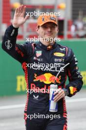Sprint winner Max Verstappen (NLD) Red Bull Racing celebrates in parc ferme. 01.07.2023. Formula 1 World Championship, Rd 10, Austrian Grand Prix, Spielberg, Austria, Sprint Day.