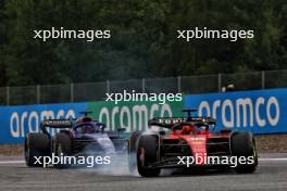 Charles Leclerc (MON) Ferrari SF-23 locks up under braking. 01.07.2023. Formula 1 World Championship, Rd 10, Austrian Grand Prix, Spielberg, Austria, Sprint Day.