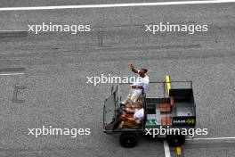 Lewis Hamilton (GBR) Mercedes AMG F1 on the drivers' parade. 02.07.2023. Formula 1 World Championship, Rd 10, Austrian Grand Prix, Spielberg, Austria, Race Day.