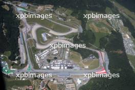 Aerial view of the circuit. 02.07.2023. Formula 1 World Championship, Rd 10, Austrian Grand Prix, Spielberg, Austria, Race Day.