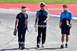 Alexander Albon (THA) Williams Racing walks the circuit with the team. 29.06.2023. Formula 1 World Championship, Rd 10, Austrian Grand Prix, Spielberg, Austria, Preparation Day.