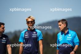 Alexander Albon (THA) Williams Racing walks the circuit with the team. 29.06.2023. Formula 1 World Championship, Rd 10, Austrian Grand Prix, Spielberg, Austria, Preparation Day.