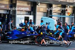 Logan Sargeant (USA) Williams Racing FW45 in the pits. 28.04.2023. Formula 1 World Championship, Rd 4, Azerbaijan Grand Prix, Baku Street Circuit, Azerbaijan, Qualifying Day.
