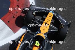 Lando Norris (GBR) McLaren MCL60. 28.04.2023. Formula 1 World Championship, Rd 4, Azerbaijan Grand Prix, Baku Street Circuit, Azerbaijan, Qualifying Day.