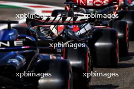 Kevin Magnussen (DEN) Haas VF-23 in the pits. 28.04.2023. Formula 1 World Championship, Rd 4, Azerbaijan Grand Prix, Baku Street Circuit, Azerbaijan, Qualifying Day.