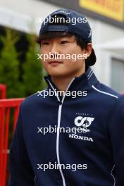 Yuki Tsunoda (JPN) AlphaTauri. 28.04.2023. Formula 1 World Championship, Rd 4, Azerbaijan Grand Prix, Baku Street Circuit, Azerbaijan, Qualifying Day.