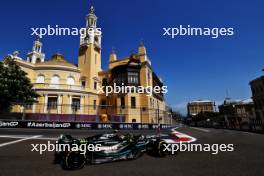 Lewis Hamilton (GBR) Mercedes AMG F1 W14. 28.04.2023. Formula 1 World Championship, Rd 4, Azerbaijan Grand Prix, Baku Street Circuit, Azerbaijan, Qualifying Day.