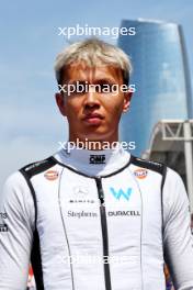 Alexander Albon (THA) Williams Racing on the grid. 30.04.2023. Formula 1 World Championship, Rd 4, Azerbaijan Grand Prix, Baku Street Circuit, Azerbaijan, Race Day.