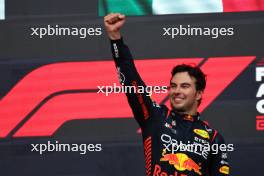 1st place Sergio Perez (MEX) Red Bull Racing RB19. 30.04.2023. Formula 1 World Championship, Rd 4, Azerbaijan Grand Prix, Baku Street Circuit, Azerbaijan, Race Day.