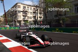 Kevin Magnussen (DEN) Haas VF-23. 30.04.2023. Formula 1 World Championship, Rd 4, Azerbaijan Grand Prix, Baku Street Circuit, Azerbaijan, Race Day.