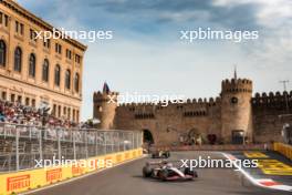 Nico Hulkenberg (GER) Haas VF-23. 30.04.2023. Formula 1 World Championship, Rd 4, Azerbaijan Grand Prix, Baku Street Circuit, Azerbaijan, Race Day.