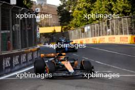 Oscar Piastri (AUS) McLaren MCL60. 30.04.2023. Formula 1 World Championship, Rd 4, Azerbaijan Grand Prix, Baku Street Circuit, Azerbaijan, Race Day.