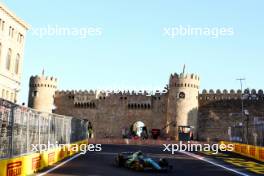 Fernando Alonso (ESP) Aston Martin F1 Team AMR23. 29.04.2023. Formula 1 World Championship, Rd 4, Azerbaijan Grand Prix, Baku Street Circuit, Azerbaijan, Sprint Day.