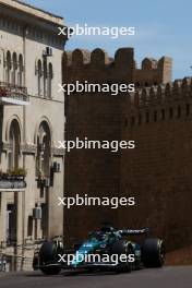 Lance Stroll (CDN) Aston Martin F1 Team AMR23. 29.04.2023. Formula 1 World Championship, Rd 4, Azerbaijan Grand Prix, Baku Street Circuit, Azerbaijan, Sprint Day.