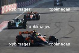 Lando Norris (GBR) McLaren MCL60. 29.04.2023. Formula 1 World Championship, Rd 4, Azerbaijan Grand Prix, Baku Street Circuit, Azerbaijan, Sprint Day.