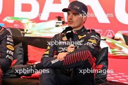 Max Verstappen (NLD) Red Bull Racing, in the post Sprint race FIA Press Conference. 29.04.2023. Formula 1 World Championship, Rd 4, Azerbaijan Grand Prix, Baku Street Circuit, Azerbaijan, Sprint Day.