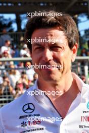 Toto Wolff (GER) Mercedes AMG F1 Shareholder and Executive Director on the grid. 29.04.2023. Formula 1 World Championship, Rd 4, Azerbaijan Grand Prix, Baku Street Circuit, Azerbaijan, Sprint Day.