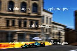 Fernando Alonso (ESP) Aston Martin F1 Team AMR23. 29.04.2023. Formula 1 World Championship, Rd 4, Azerbaijan Grand Prix, Baku Street Circuit, Azerbaijan, Sprint Day.