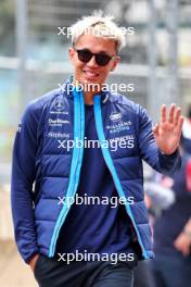 Alexander Albon (THA) Williams Racing on the drivers' parade. 30.04.2023. Formula 1 World Championship, Rd 4, Azerbaijan Grand Prix, Baku Street Circuit, Azerbaijan, Race Day.