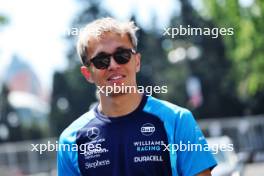 Alexander Albon (THA) Williams Racing walks the circuit. 27.04.2023. Formula 1 World Championship, Rd 4, Azerbaijan Grand Prix, Baku Street Circuit, Azerbaijan, Preparation Day.