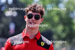 Oliver Bearman (GBR) Ferrari Academy Driver walks the circuit. 27.04.2023. Formula 1 World Championship, Rd 4, Azerbaijan Grand Prix, Baku Street Circuit, Azerbaijan, Preparation Day.