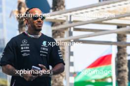 Lewis Hamilton (GBR) Mercedes AMG F1. 27.04.2023. Formula 1 World Championship, Rd 4, Azerbaijan Grand Prix, Baku Street Circuit, Azerbaijan, Preparation Day.