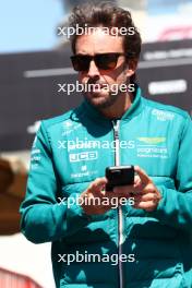 Fernando Alonso (ESP) Aston Martin F1 Team. 27.04.2023. Formula 1 World Championship, Rd 4, Azerbaijan Grand Prix, Baku Street Circuit, Azerbaijan, Preparation Day.