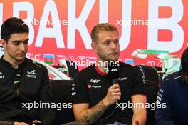 Kevin Magnussen (DEN) Haas F1 Team in the FIA Press Conference. 27.04.2023. Formula 1 World Championship, Rd 4, Azerbaijan Grand Prix, Baku Street Circuit, Azerbaijan, Preparation Day.