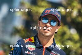 Sergio Perez (MEX) Red Bull Racing. 27.04.2023. Formula 1 World Championship, Rd 4, Azerbaijan Grand Prix, Baku Street Circuit, Azerbaijan, Preparation Day.