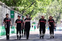 Guanyu Zhou (CHI), Alfa Romeo Racing  27.04.2023. Formula 1 World Championship, Rd 4, Azerbaijan Grand Prix, Baku Street Circuit, Azerbaijan, Preparation Day.