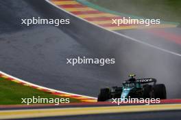Fernando Alonso (ESP) Aston Martin F1 Team AMR23. 28.07.2023. Formula 1 World Championship, Rd 13, Belgian Grand Prix, Spa Francorchamps, Belgium, Qualifying Day.