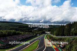 Kevin Magnussen (DEN) Haas VF-23 runs wide. 28.07.2023. Formula 1 World Championship, Rd 13, Belgian Grand Prix, Spa Francorchamps, Belgium, Qualifying Day.