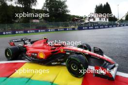 Carlos Sainz Jr (ESP) Ferrari SF-23. 28.07.2023. Formula 1 World Championship, Rd 13, Belgian Grand Prix, Spa Francorchamps, Belgium, Qualifying Day.