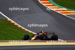 Sergio Perez (MEX) Red Bull Racing RB19. 28.07.2023. Formula 1 World Championship, Rd 13, Belgian Grand Prix, Spa Francorchamps, Belgium, Qualifying Day.