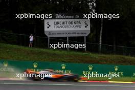 Oscar Piastri (AUS) McLaren MCL60. 28.07.2023. Formula 1 World Championship, Rd 13, Belgian Grand Prix, Spa Francorchamps, Belgium, Qualifying Day.