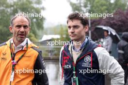 Adam Norris (GBR) (Left). 28.07.2023. Formula 1 World Championship, Rd 13, Belgian Grand Prix, Spa Francorchamps, Belgium, Qualifying Day.
