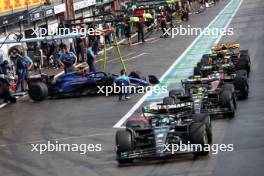 Alexander Albon (THA) Williams Racing FW45 at the end of the pit lane. 28.07.2023. Formula 1 World Championship, Rd 13, Belgian Grand Prix, Spa Francorchamps, Belgium, Qualifying Day.